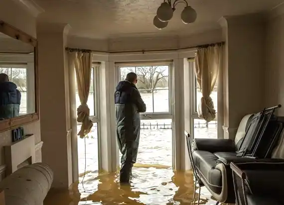 water damage restoration service Leachville